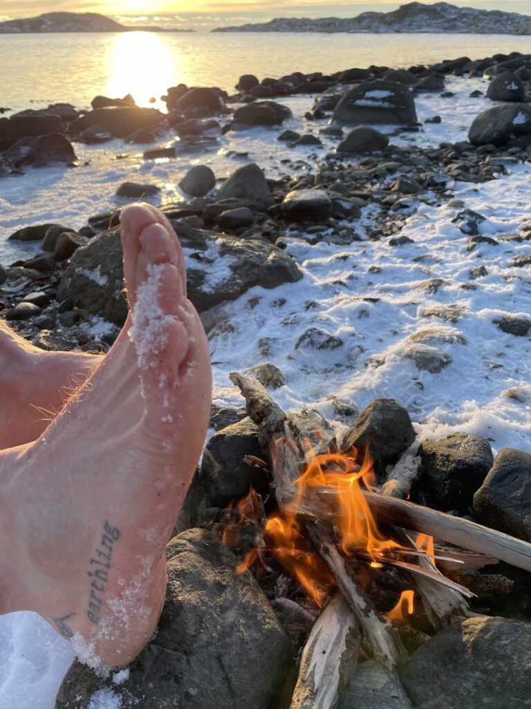 Kraft und Wärme des Feuers